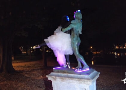 Le gladiateur danse avec la mort