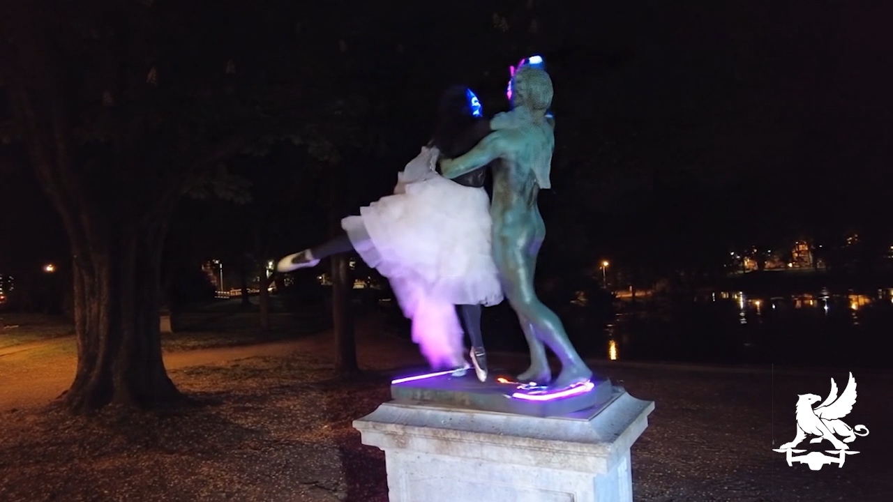 Le gladiateur danse avec la mort