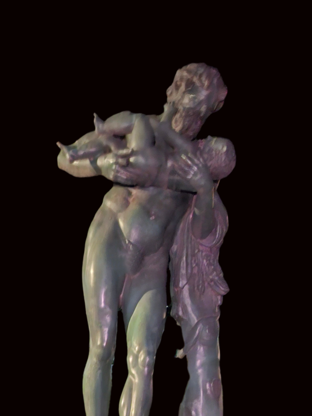 Silène portant Bacchus enfant